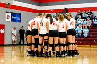 DHS Varsity Volleyball 10-4-16