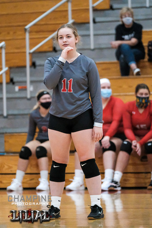 TVS vs Carlisle Varsity Volleyball 8-22-20-14
